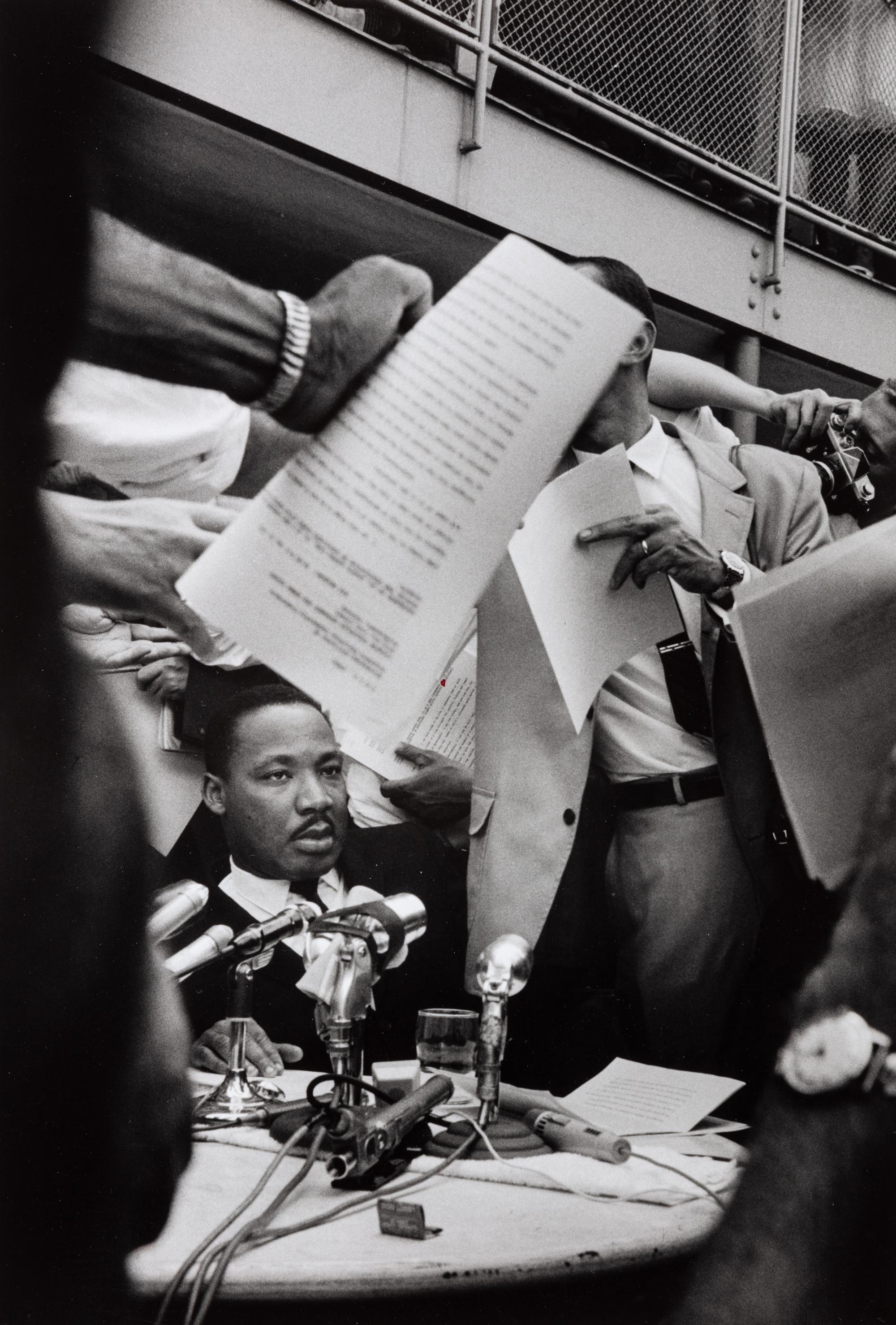 Ernst Haas (1921-1986) Martin Luther King, Jr., Birmingham, Alabama, 1963