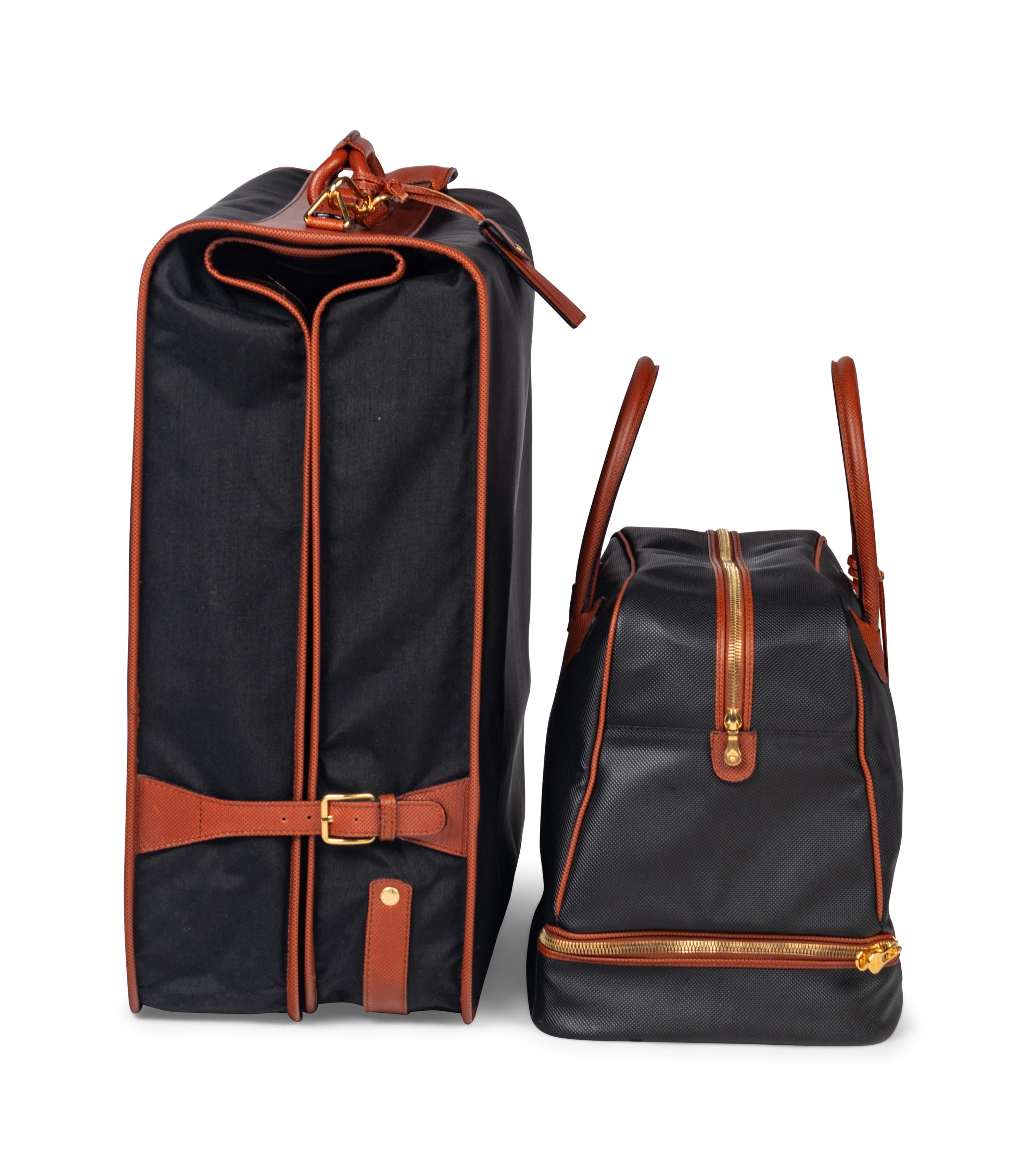 Bottega Veneta Marco Polo Travel Bag and Garment Bag