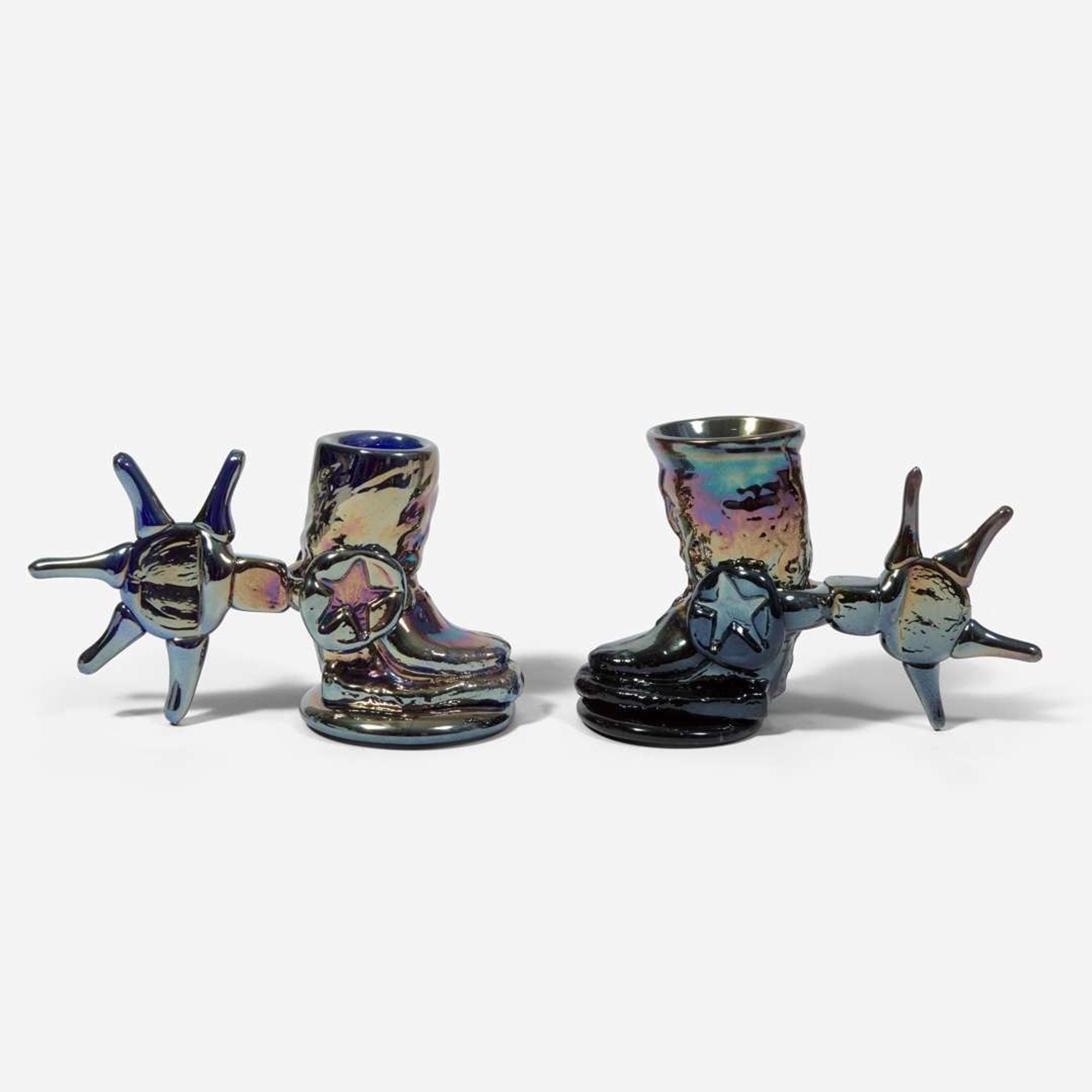 Terry Eaton (American, 1948-2009) Pair of Spur Cups, USA, 1973
