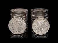 Forty Morgan $1 Coins