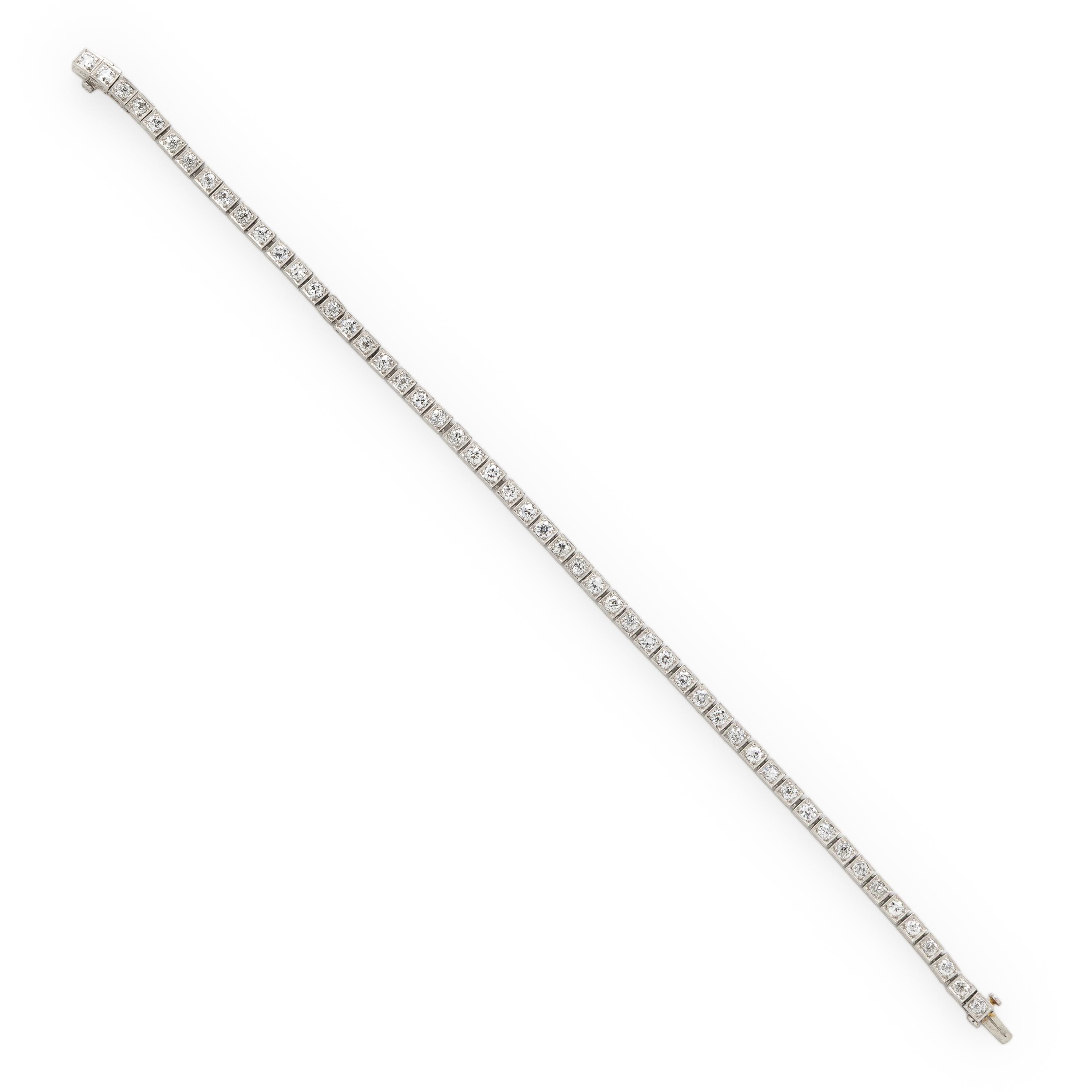 Raymond Yard, Diamond Line Bracelet