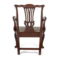 A Georgian Mahogany Armchair