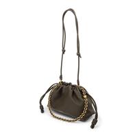 LOEWE, OLIVE FLAMENCO BAG