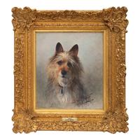 Lilian Cheviot (British, 1884-1932) — Lost! (Portrait of a Cairn Terrier)