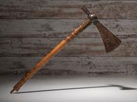 Western Plains Tacked Pipe Tomahawk