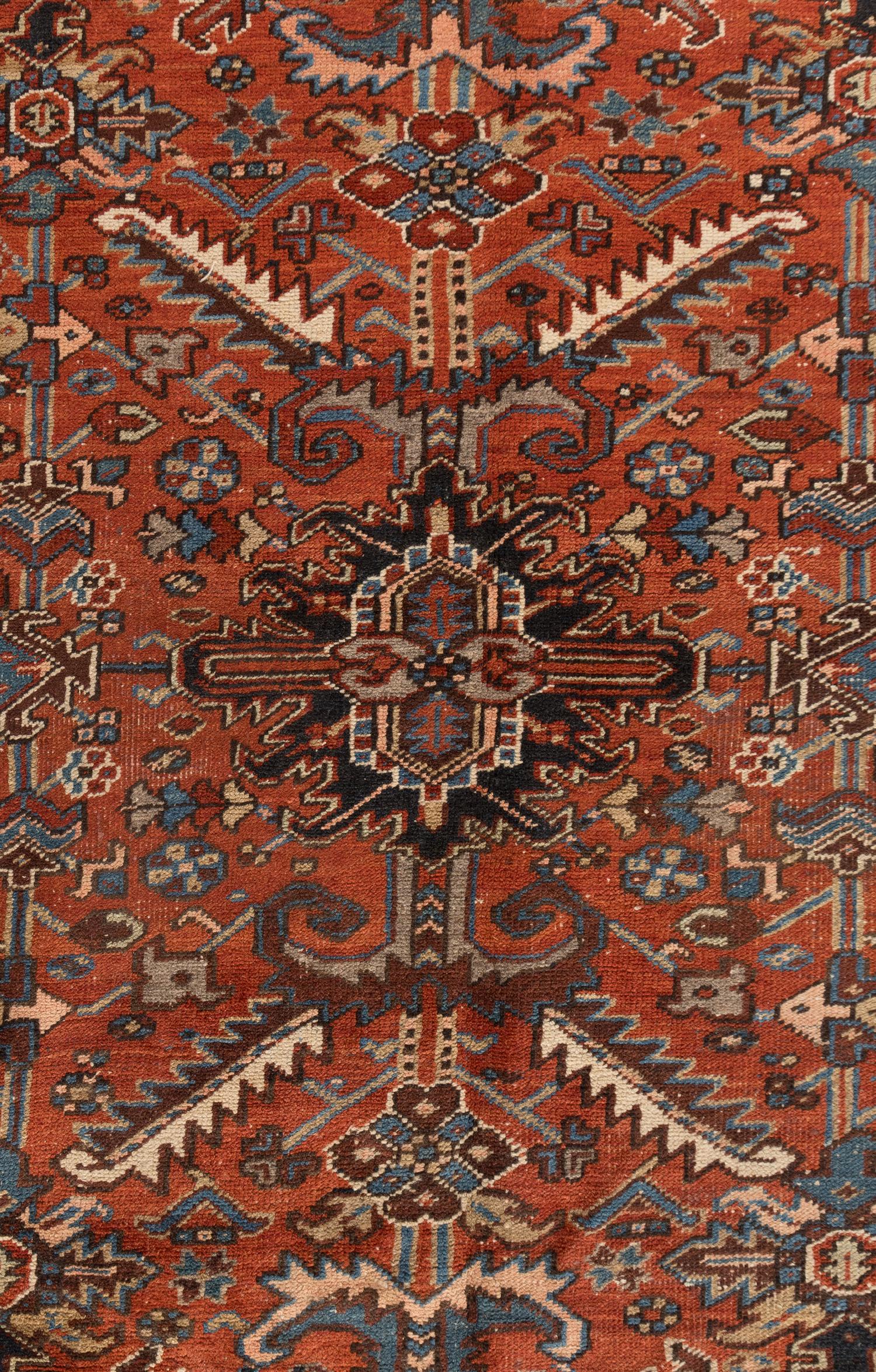 A Heriz Rug