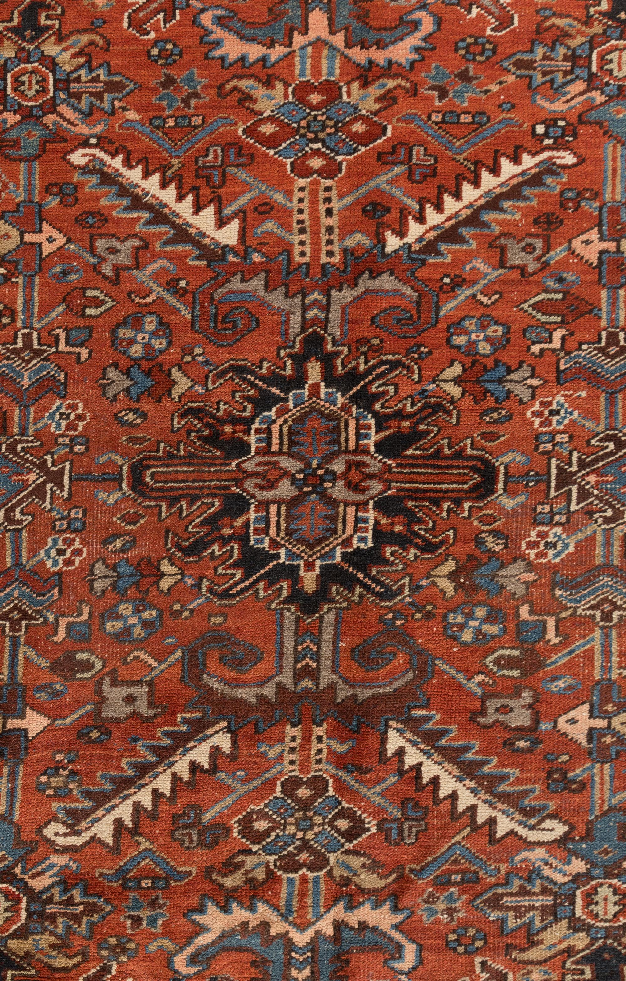 A Heriz Rug