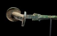 A Luristan Bronze Sword with Split-Ear Pommel