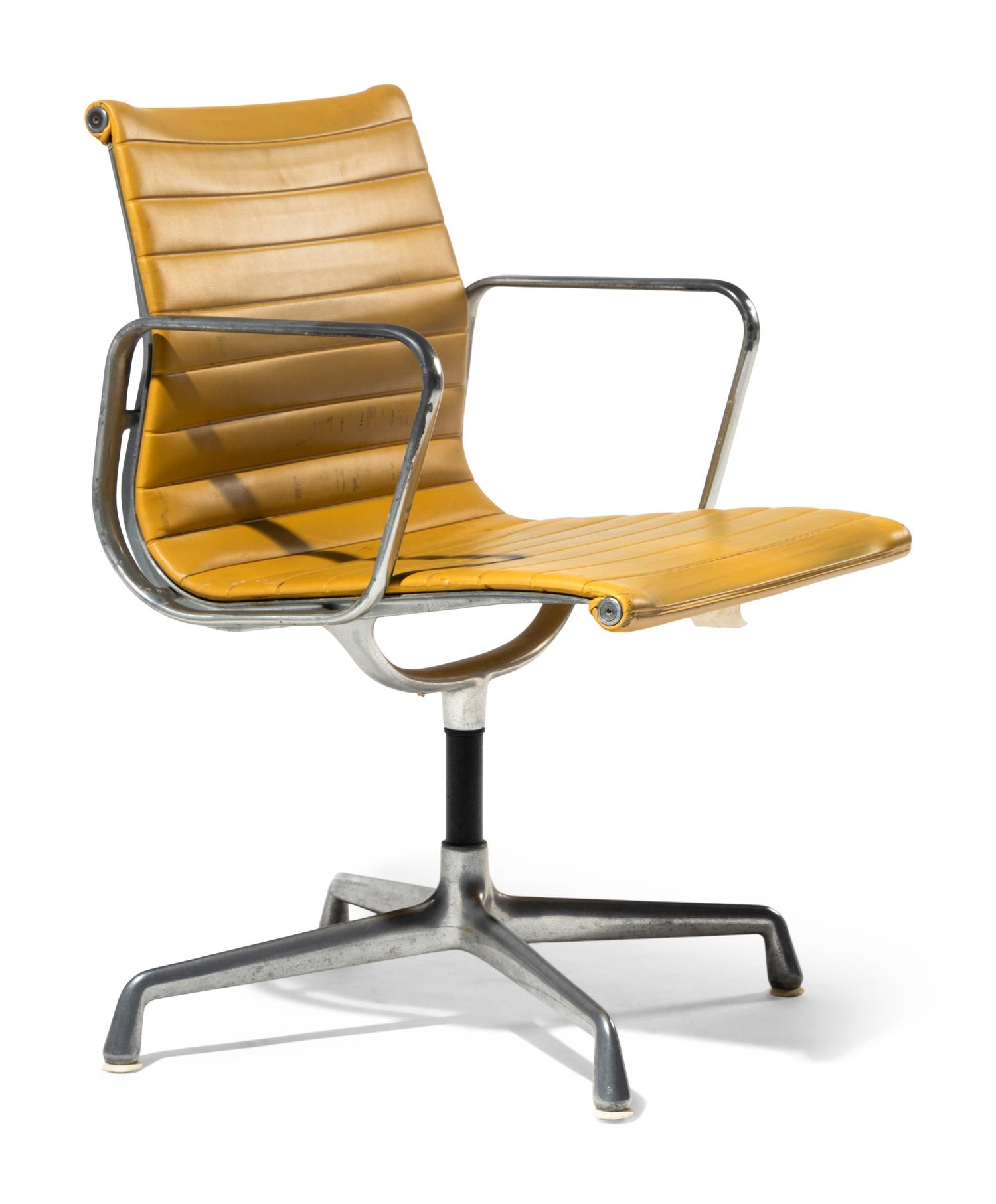 A Group of Four Mid-Century Chairs