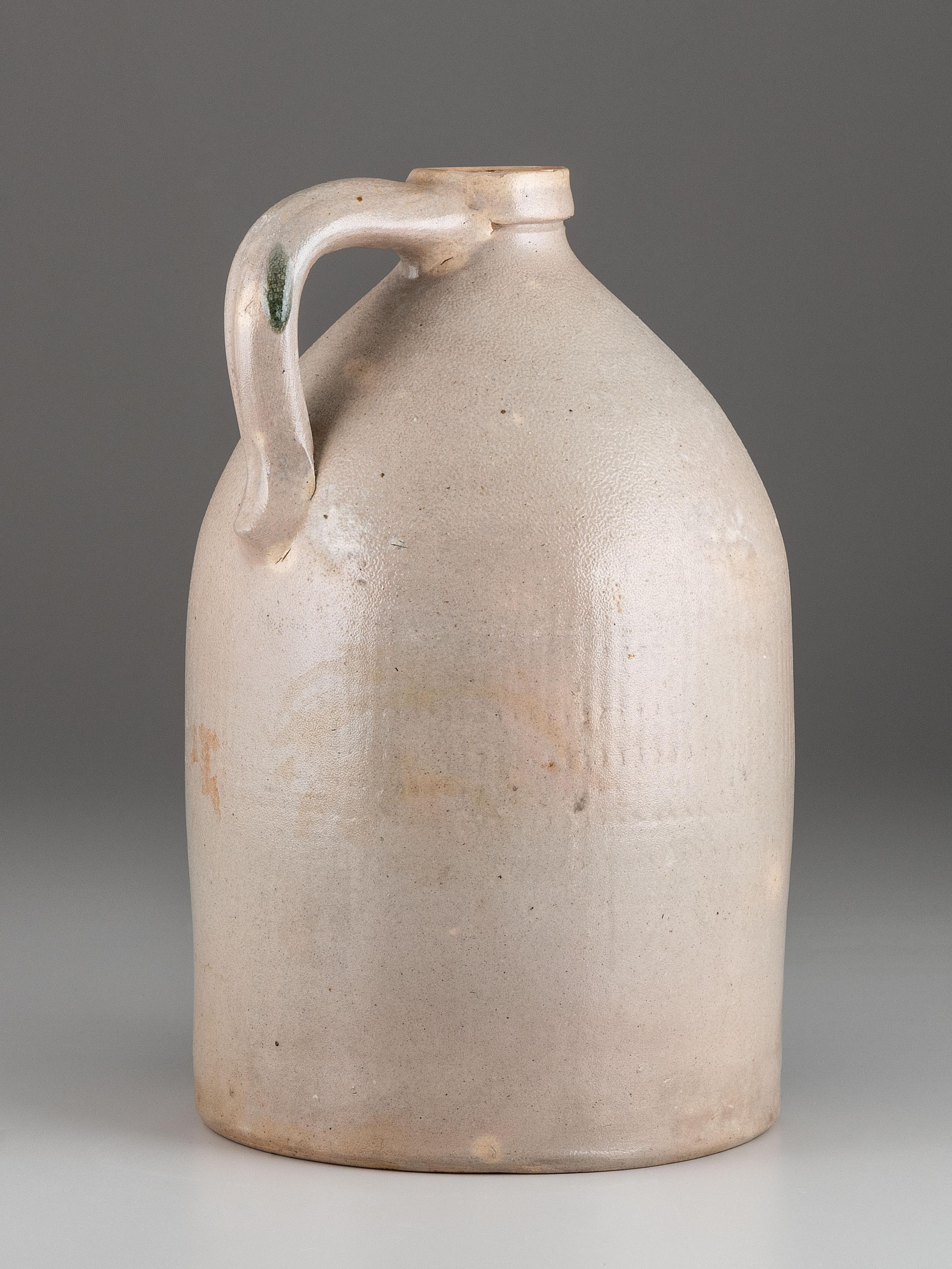 An E. and L.P. Norton Cobalt Decorated Three-Gallon Stoneware Jug