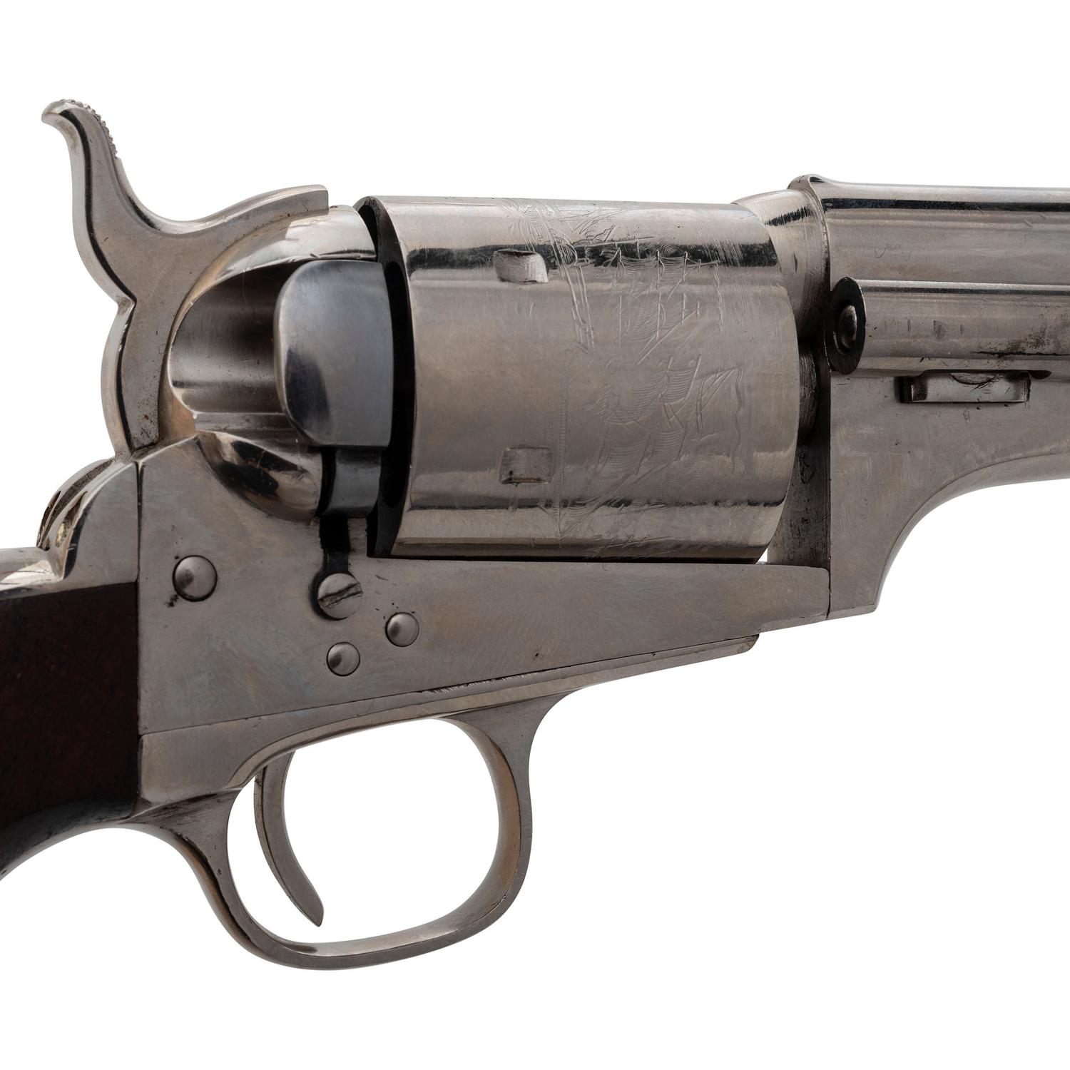 Restored Colt Model 1871-72 Open Top Revolver
