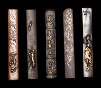 Five Mixed Metal Kozuka
