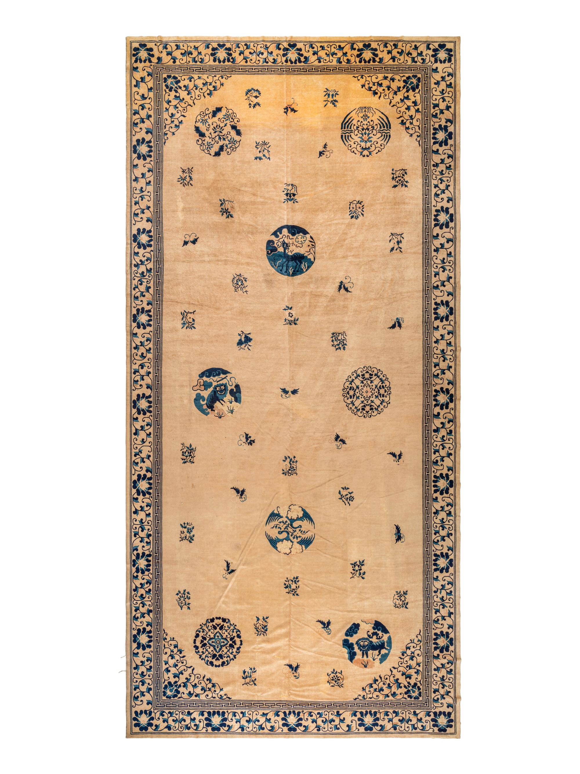 A Chinese Wool Rug