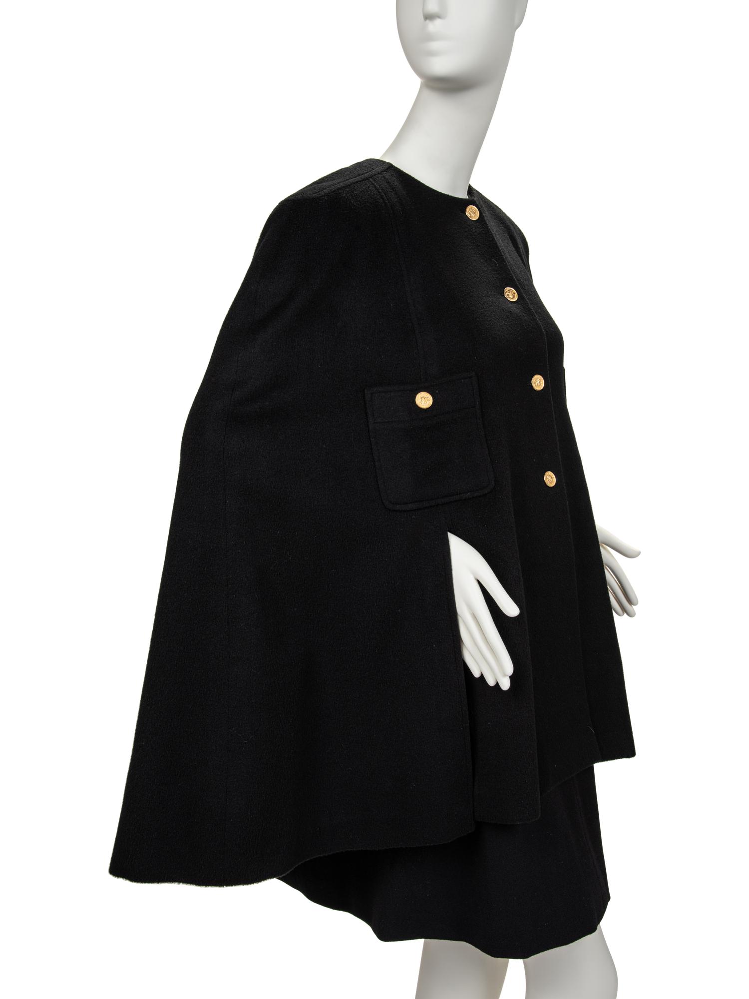 Chanel Cashmere Cape, 1980-90s