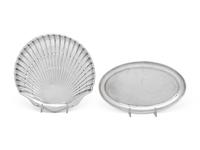 Two American Silver Dishes