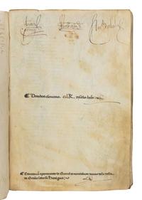 Real Chancillería de Granada Carta Ejecutoria (in favor of Gabriel de Montalván), in Spanish, illuminated manuscript on vellum, [Granada, ca 1533].
