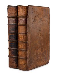 JOHNSON, Samuel (1709-1784). A Dictionary of the English Language . London: Printed by W. Strahan for W. Strahan et al, 1773.