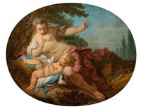 In the Manner of Francois Boucher(French, 1703-1770) Venus and Amors
