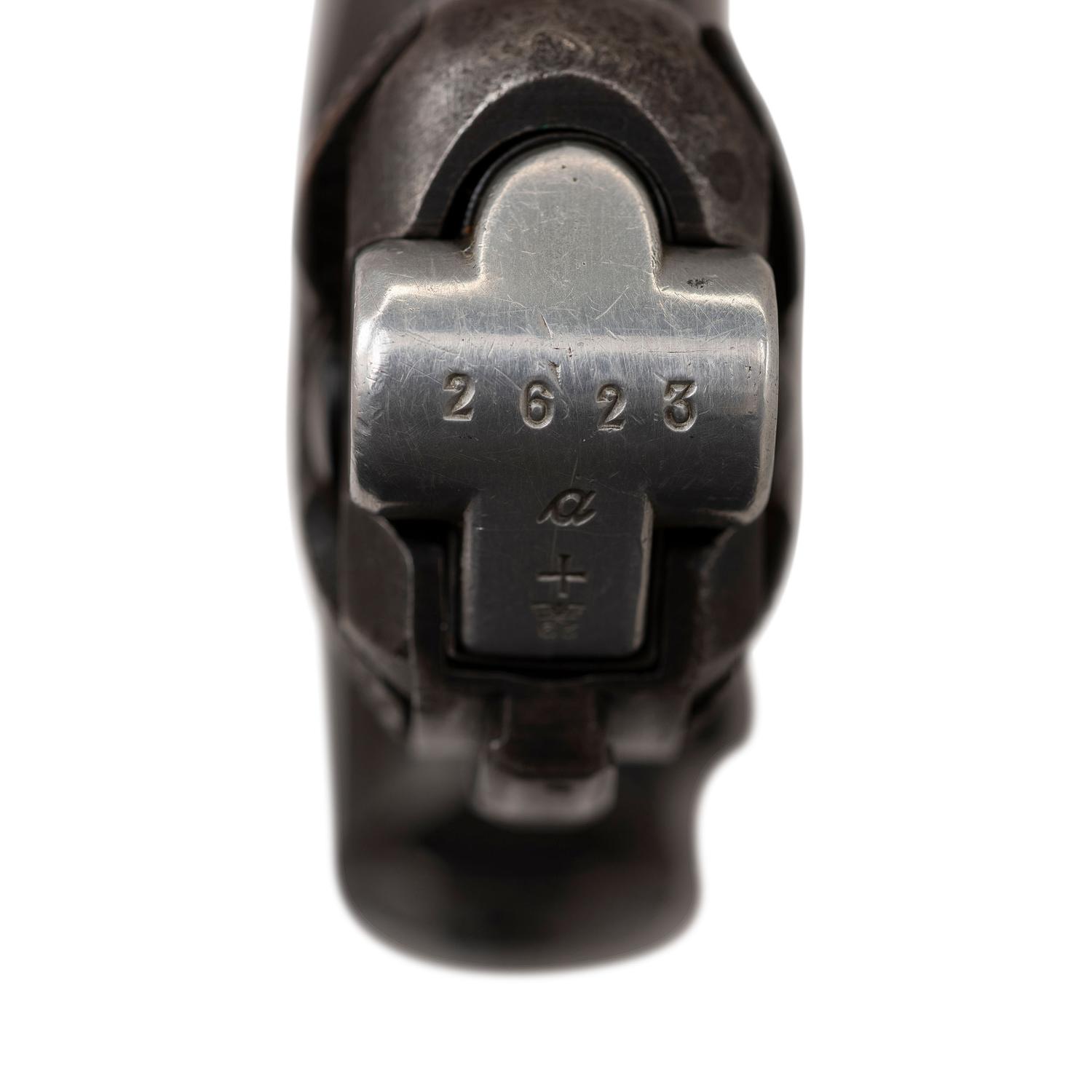 ** 42 Code 1938 Dated P.08 Luger in Holster with Two Magazines