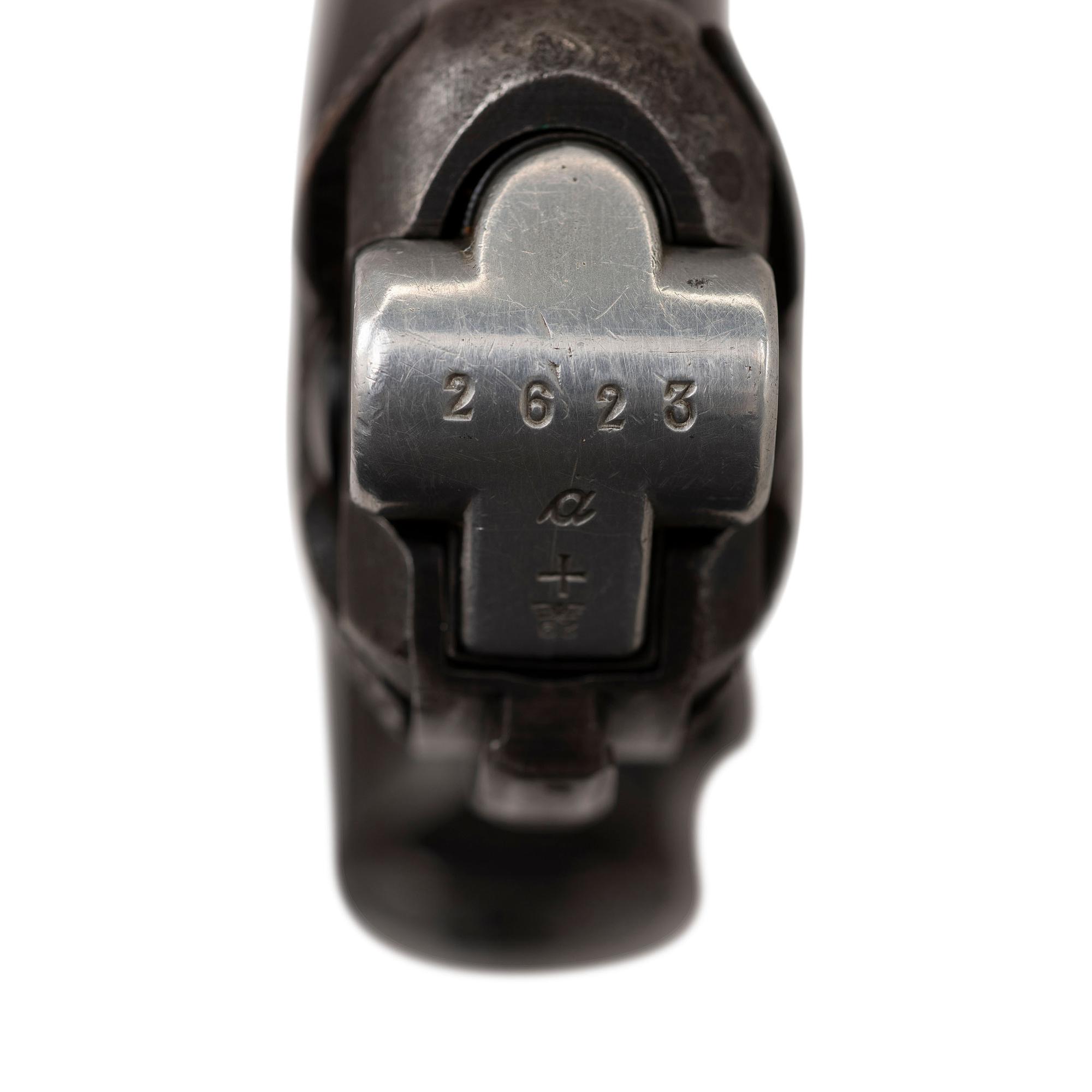 ** 42 Code 1938 Dated P.08 Luger in Holster with Two Magazines