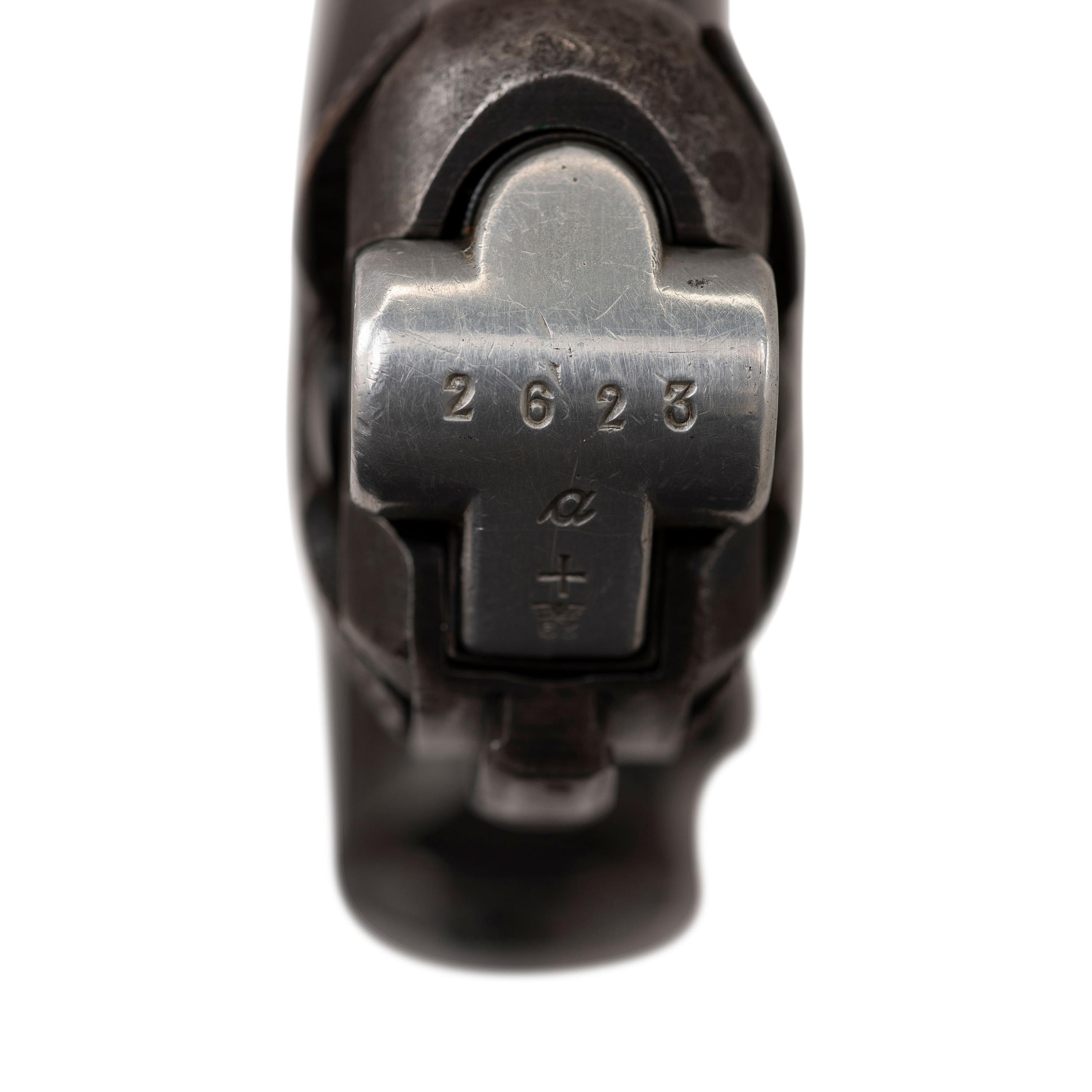 ** 42 Code 1938 Dated P.08 Luger in Holster with Two Magazines