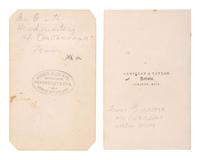 [CIVIL WAR - MCPHERSON, JAMES B. (1828-1864)]. Ninth plate daguerreotype portrait of General James Birdseye McPherson. [ With: ] 2 CDVs, one showing the building where McPherson was lain in state.