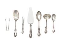 An American Silver Flatware Service