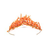 ANTIQUE, CORAL TIARA