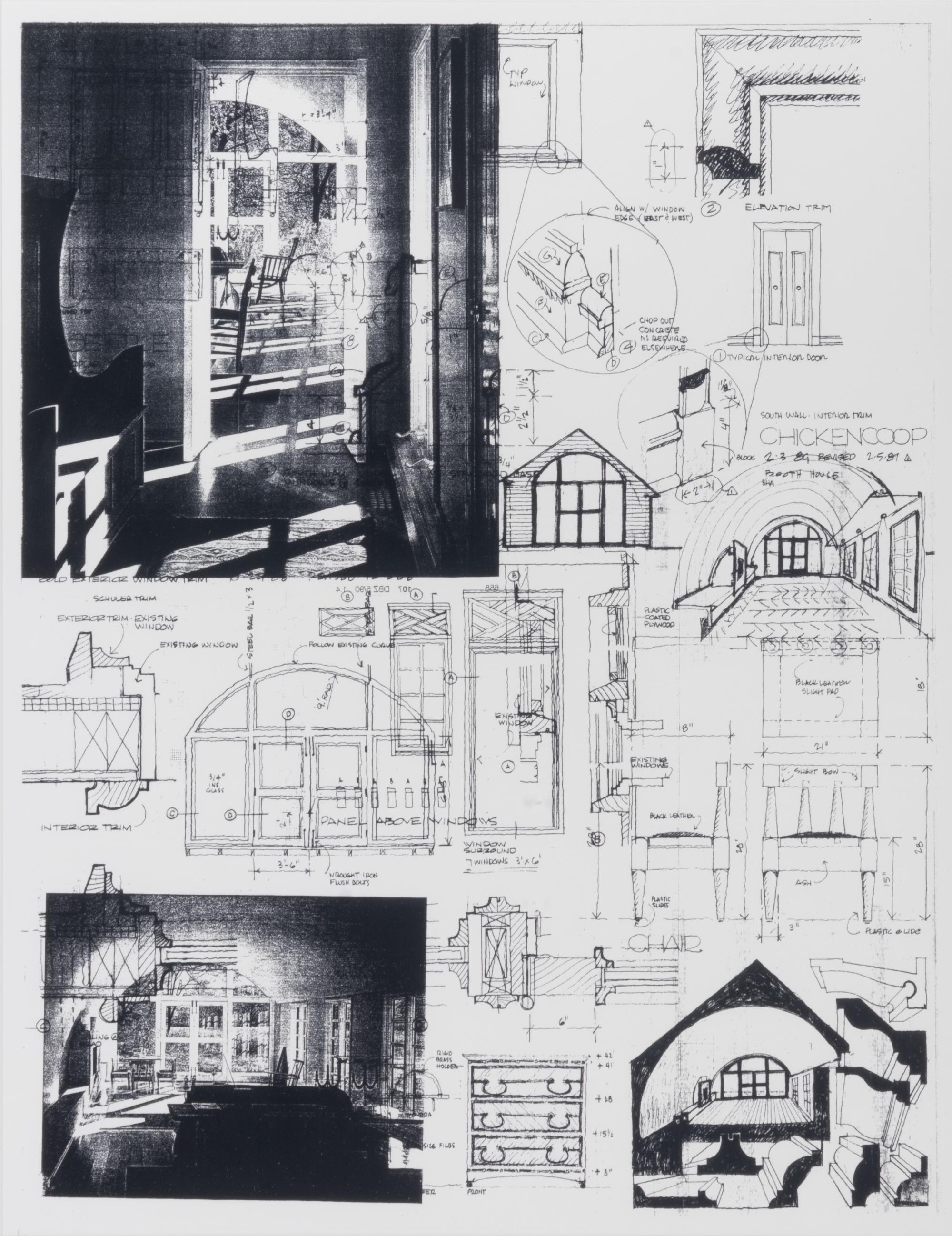 Chicken Coop Architectural Plans