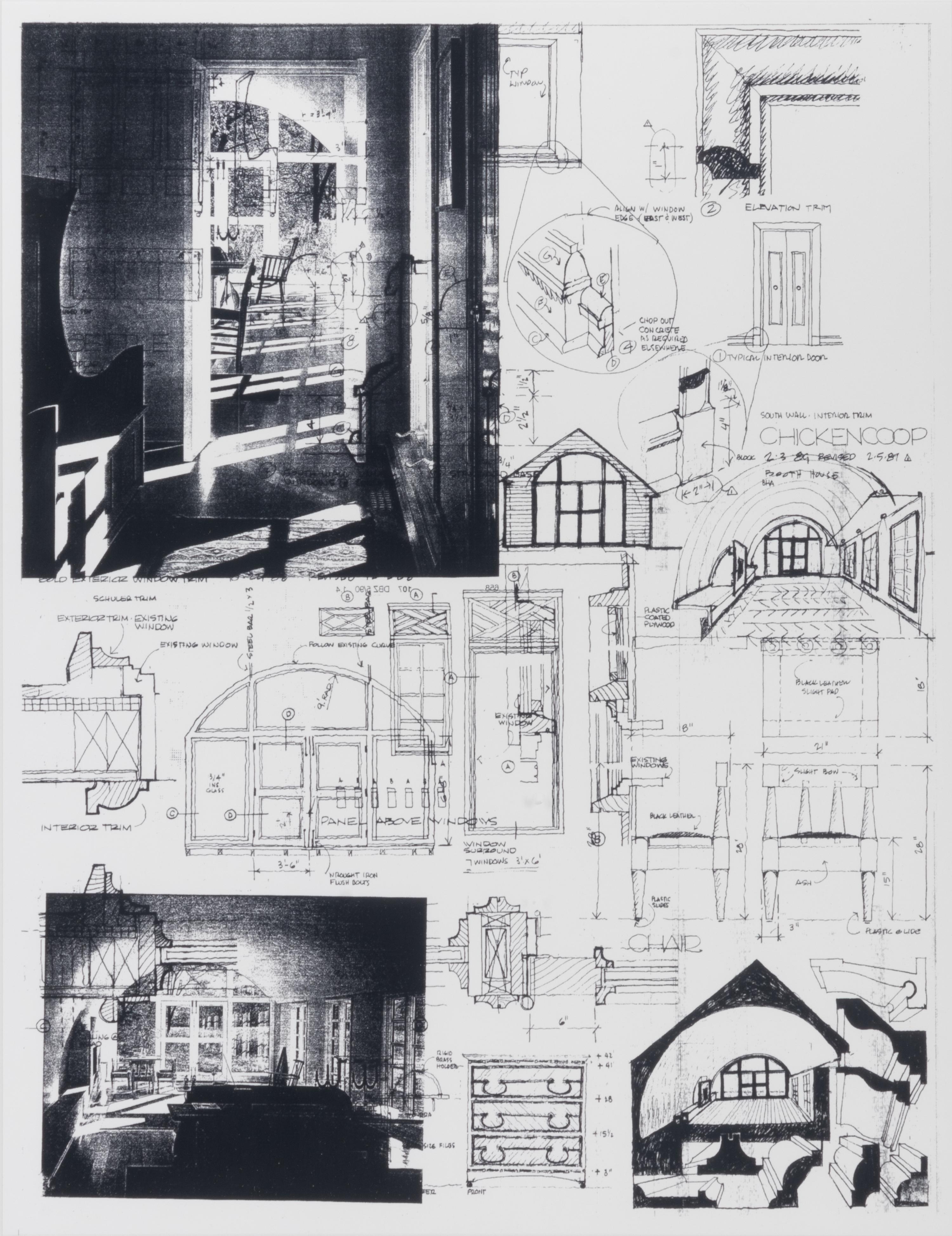 Chicken Coop Architectural Plans