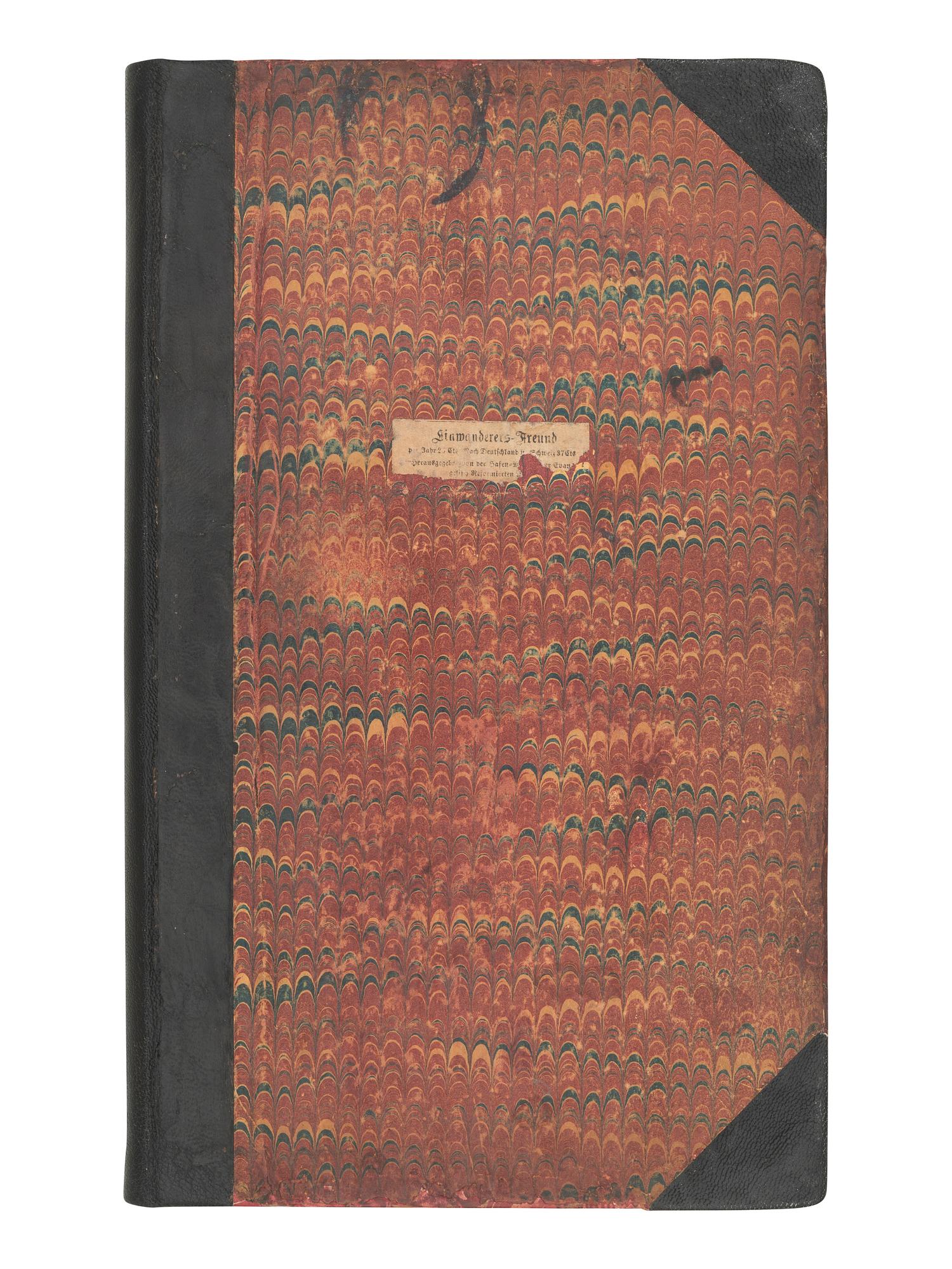 [IMMIGRATION] -- [NEW YORK]. Einwanderers Freund, a register associated with the "Harbor Mission" of the Reformed Church in the United States and its outreach to German immigrants at Ellis Island, ca 1905-1912.