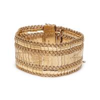 YELLOW GOLD BRACELET