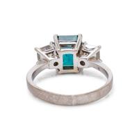 EMERALD AND DIAMOND RING