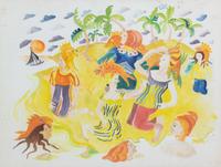 Artist Unknown, (20th Century), Mermaids