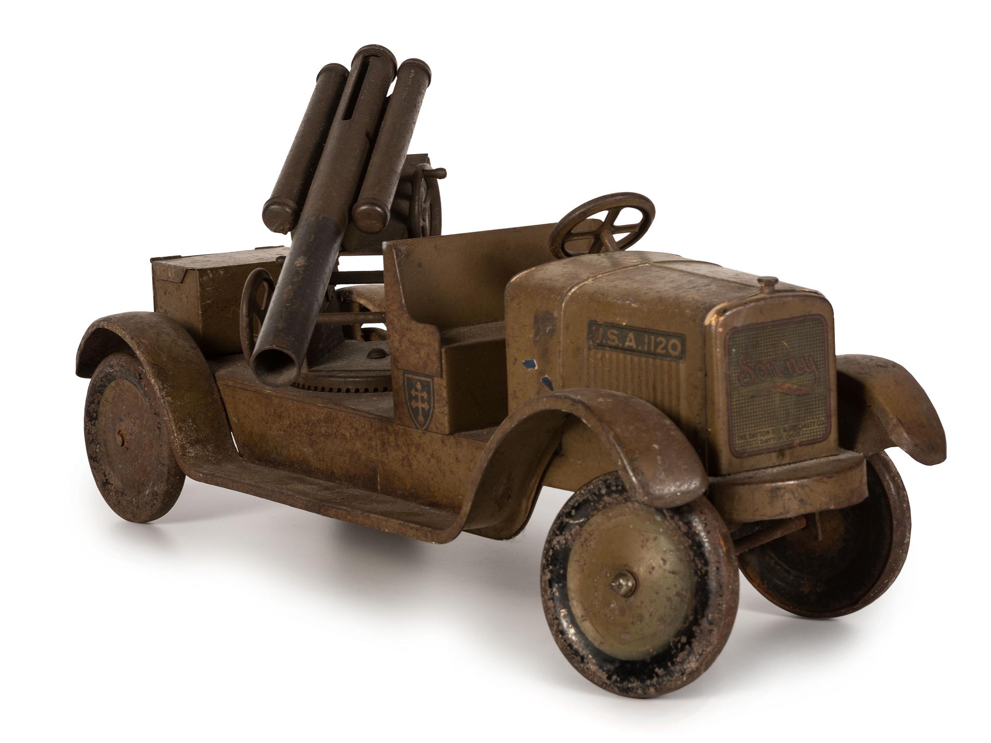 A Pressed Steel 'Sonny' U.S.A. 1120 Anti-Aircraft Truck