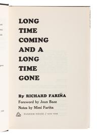 FARINA, Richard (1937-1966). Been Down So Long It Looks Like Up to Me. New York: Random House, 1966.