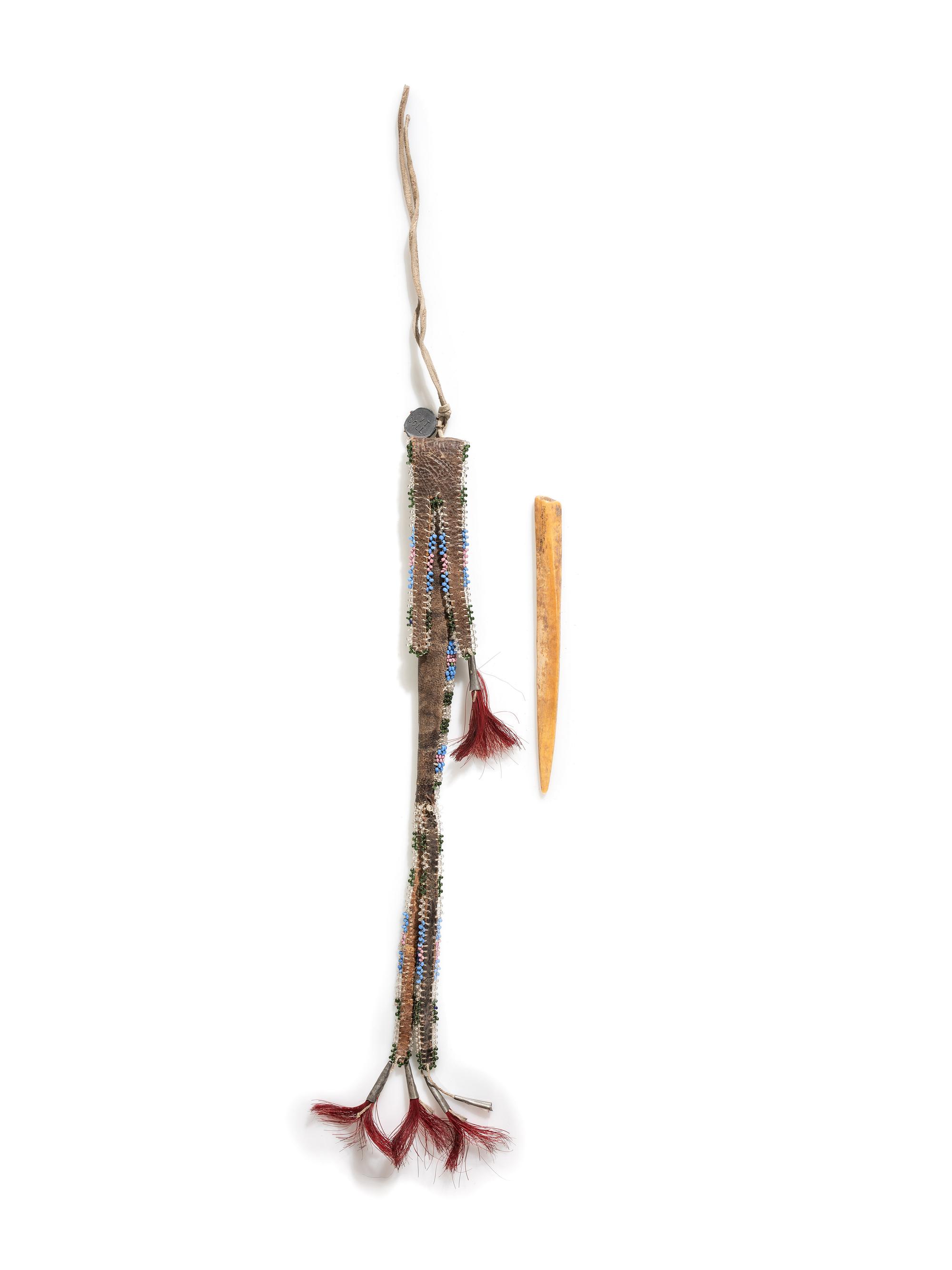 Kiowa Beaded Awl Case