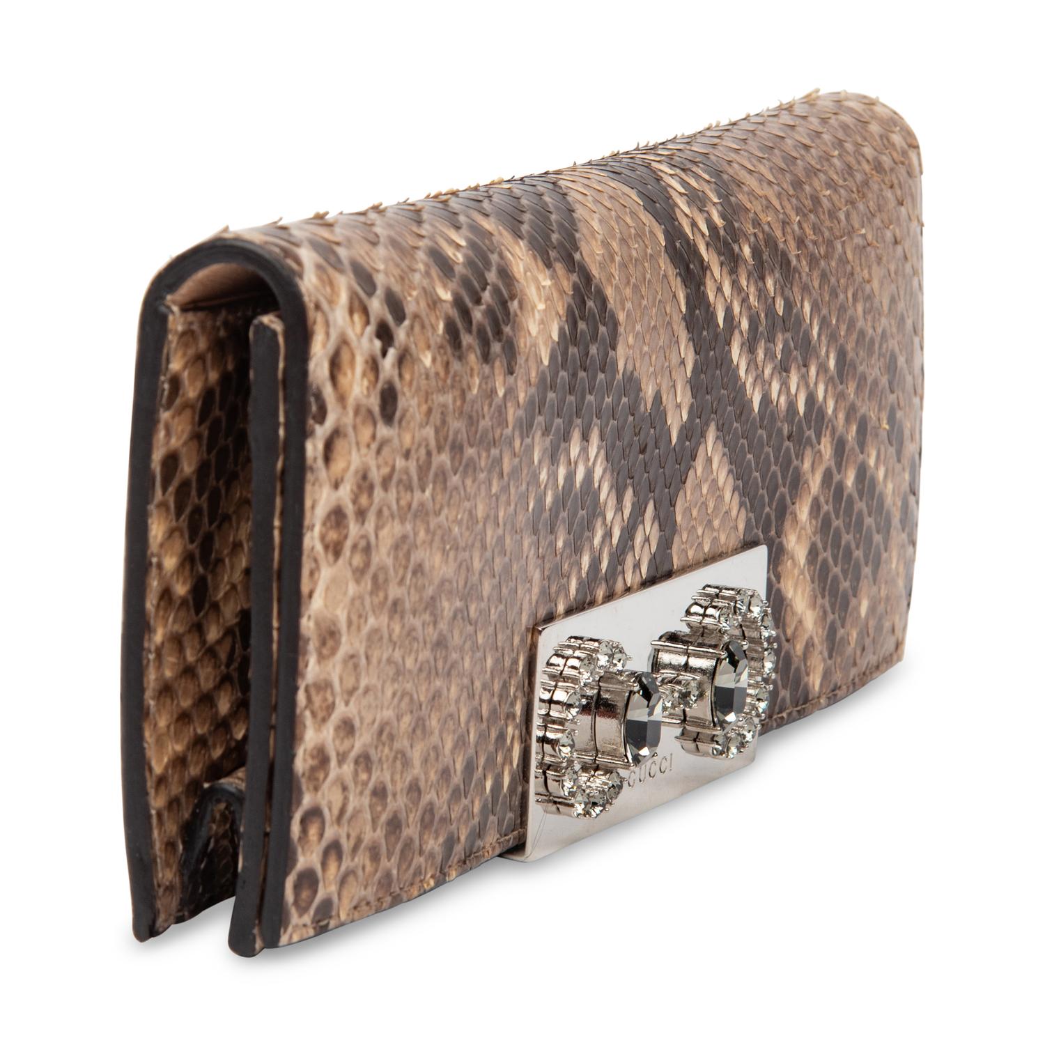 Gucci, Python Clutch