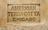 A Terra Cotta Building Fragment Height 10 inches. — AMERICAN TERRA COTTA CO., CHICAGO