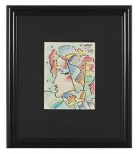 Profiles, A Group of 4 Works