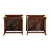 A Pair of Chinese Hardwood "Official's Hat" Sidechairs, Guanmaoyi — 硬木官帽椅一對