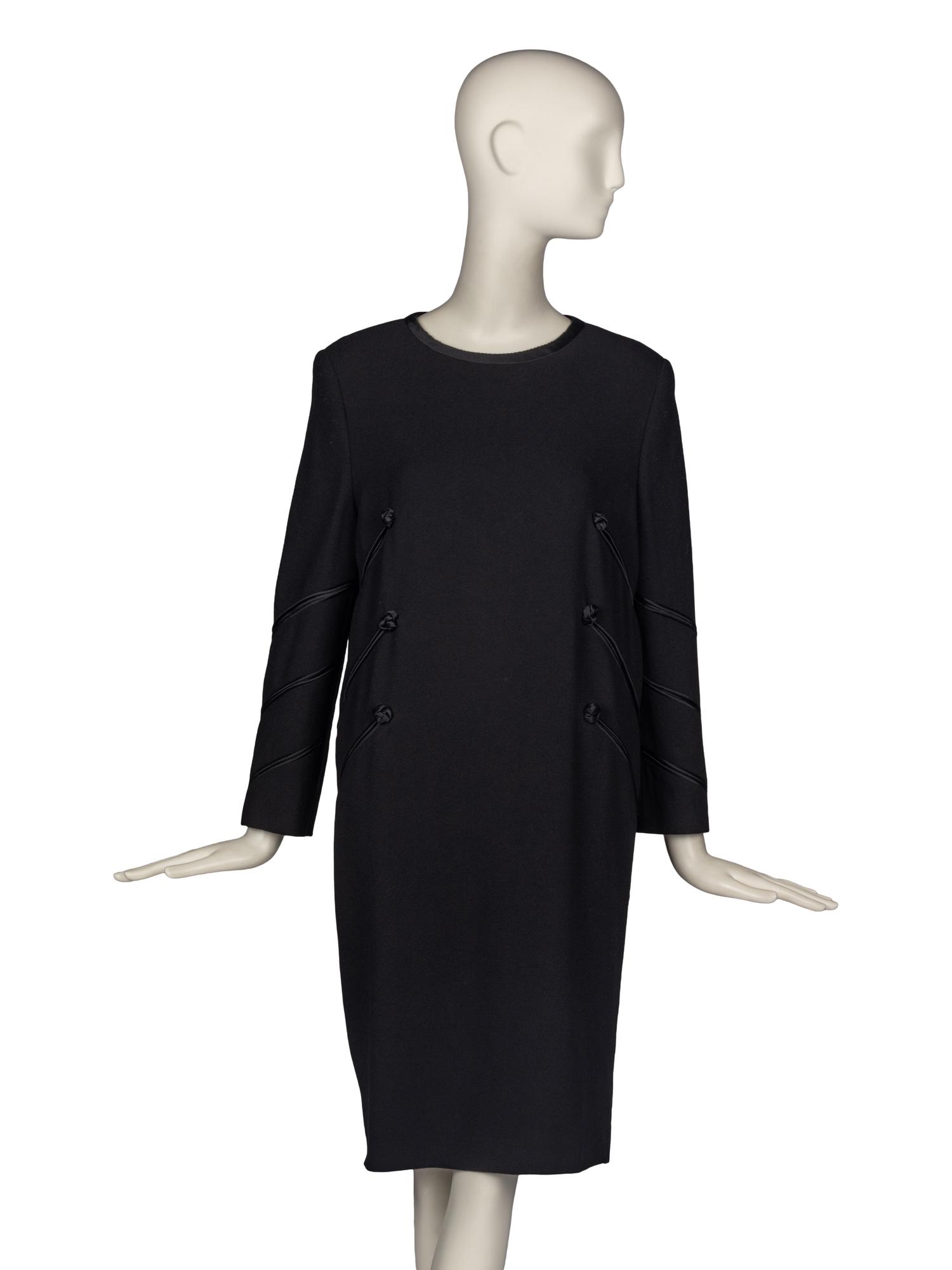 Galanos Black Dress