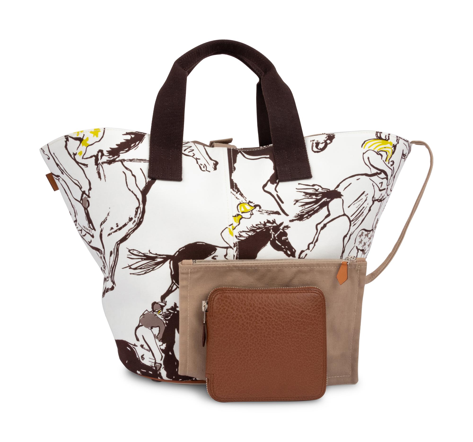 Hermès Paier de Plage Beach Tote and Hermes Folding Tote, 2000-10s