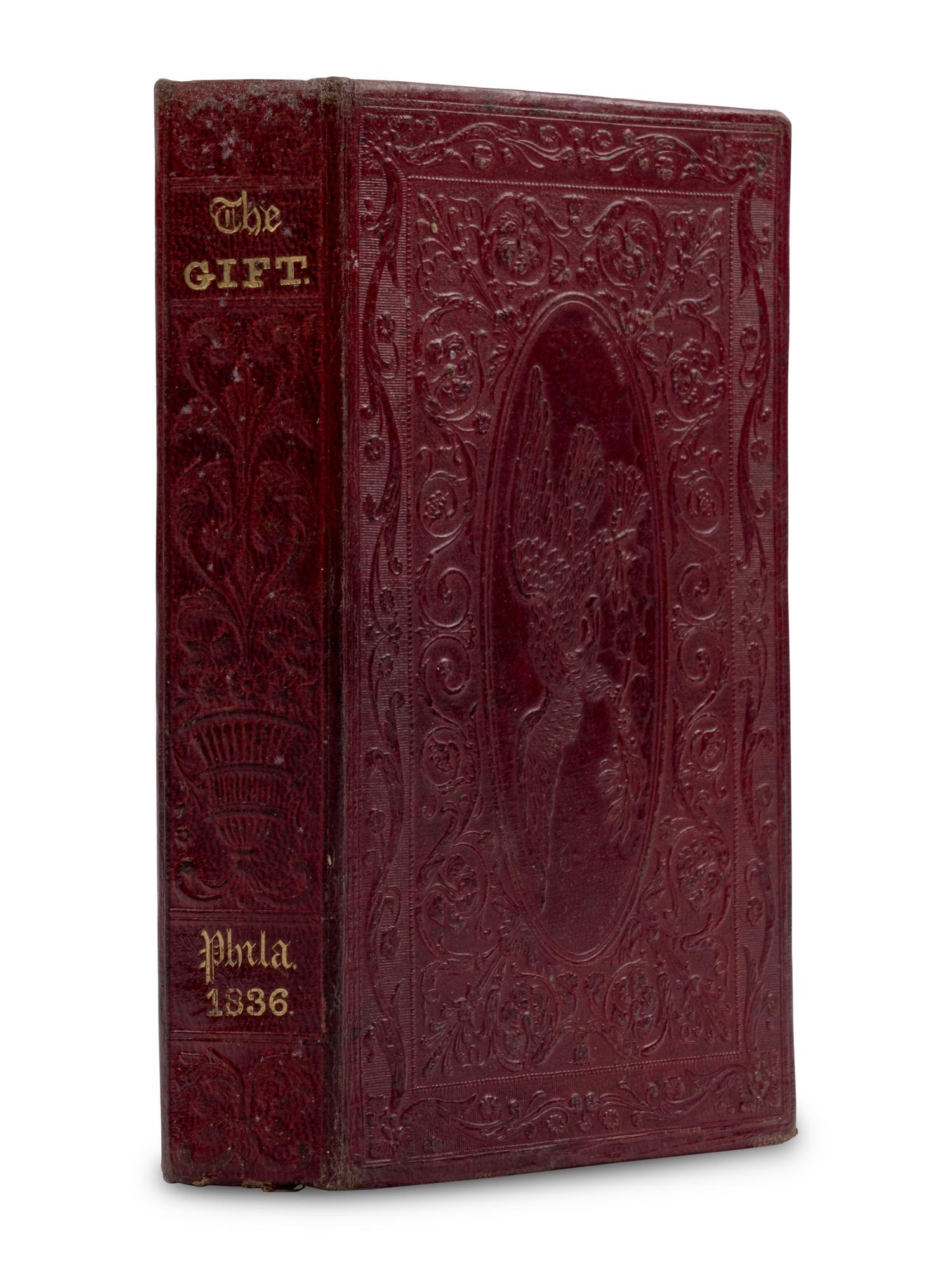 POE, Edgar Allan (1809-1849). "MS. Found in a Bottle." In: The Gift: A Christmas and New Year's Present for 1836. Philadelphia: E.L. Carey & A. Hart, [1835].