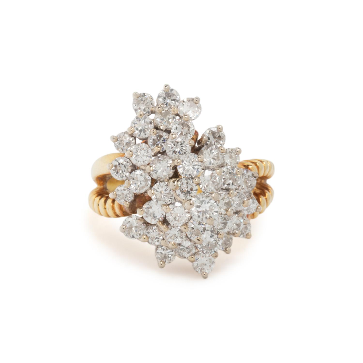 DIAMOND CLUSTER RING