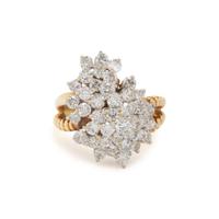 DIAMOND CLUSTER RING