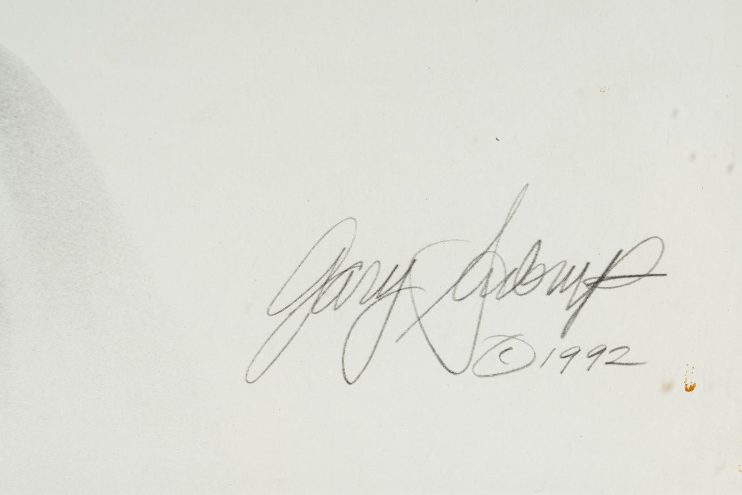 A Muhammad Ali Signed Autograph Print (Beckett Authentication Services Letter),