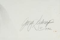 A Muhammad Ali Signed Autograph Print (Beckett Authentication Services Letter),