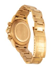 ROLEX, REF. 16528 18K YELLOW GOLD ZENITH 'DAYTONA' 'INVERTED 6' WATCH