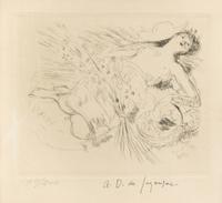 André Dunoyer de Segonzac, (French, 1884-1974), Reclining Nude